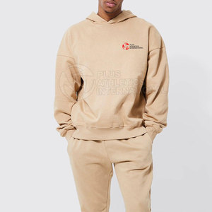 Chándal Holgado de Alta Calidad para Hombre, Estilo Informal para Uso Diario con Capucha, Chándales Holgados Casuales para Hombre Hechos en Pakistán - Product Image 2