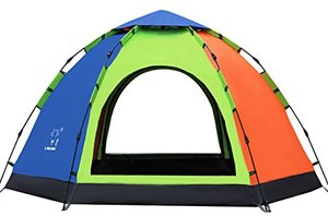 Parapluie de conception moderne de tente hexagonale automatique à une seule couche - Product Image 2