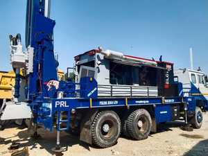 แท่นขุดเจาะบ่อน้ำลึกติดตั้งบนรถบรรทุกความลึก300เมตร DTH และ ROTARY Prl PDTHR-300ความจุ1000ฟุต - Product Image 5