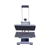 Machines de presse à chaud manuelle à sublimation par transfert thermique portable pour t-shirt, machines de transfert thermique A4, impression DIY