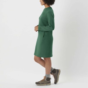 Vestido de sudadera de manga larga para mujer: Vestido de Jersey suave y cálido para ropa informal, perfecto para descansar y actividades al aire libre - Product Image 3