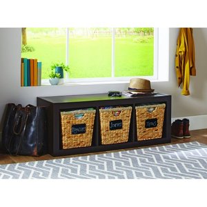 Venta caliente Cestas de almacenamiento de mimbre Seagrass Water Jacinto Cesta de yute Organización del hogar Baño Lavandería - Product Image 6