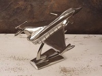 Modèle de bureau Concorde décoratif fabriqué à la main, pièce maîtresse en aluminium pour la décoration de la maison et du bureau, nouveauté
