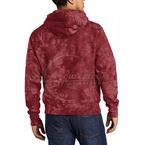 En tamaño adulto fabricación profesional nuevo estilo hombres Tie Dye sudaderas con capucha personalizado al por mayor de alta calidad Tie Dye sudaderas con capucha - Product Image 5
