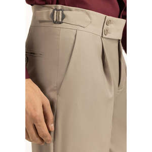 Pantalon Gurkha formel régulier camouflage FP-GRK25-008 en tissu Oxford 100% coton, anti-plis, taille haute, taille XL, avec fermeture éclair et plis - Product Image 2