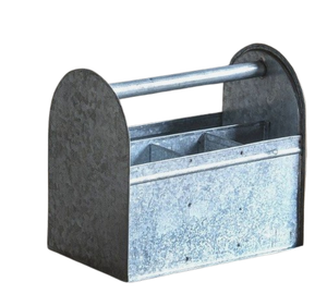 Boîte à outils en fer galvanisé sur mesure Meilleure vente Boîte de rangement en fer galvanisé Porte-ustensiles de cuisine - Product Image 1