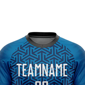 Ropa Deportiva para Hombre, Uniforme de Fútbol, 100% Poliéster, Transpirable, de Secado Rápido, Ligero, Manga Corta, Logotipo Personalizado, Nombre del Equipo - Product Image 4