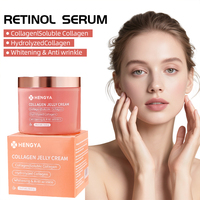 Crème en gelée de collagène OEM/ODM avec glycérine - Crème hydratante blanchissante anti-rides pour tous types de peaux