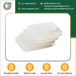 100% Compromiso de calidad Juego de posavasos de alabastro de mármol moderno Decoración de mesa más vendida con logotipo personalizado - Product Image 2