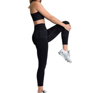 Vente directe d'usine Vêtements pour femmes Ensemble de yoga Service OEM Ensemble de yoga pour femmes Vêtements actifs Ensemble de yoga pour femmes - Product Image 4