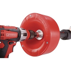 Máquina Eléctrica para Limpiar Tuberías ROSPIMATIC CL, Longitud de Espiral de 7.5 m, Diámetro de Espiral de 8 mm, Herramienta de Limpieza Doméstica de ROTHENBERGER - Product Image 3