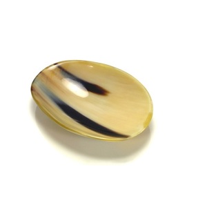 Cuenco de cuerno de búfalo pulido de diseño único, nuevo diseño hecho a mano, cuenco de cuerno para servir ensalada, fabricante de India - Product Image 2