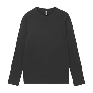 เสื้อยืดคอกลมแขนยาวสำหรับผู้ชายเสื้อยืด230gsm คอกลมแขนยาวสำหรับผู้ชายเสื้อโอเวอร์ไซส์ใส่เล่นโลโก้ได้ตามต้องการ - Product Image 6