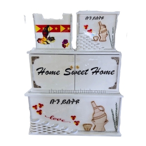 Juegos de Café de Madera - Ceremonia del Café Etíope: Proveedor de Mesas Etíopes de Madera, Juegos de Café de Vietnam para Mayoristas - Product Image 5