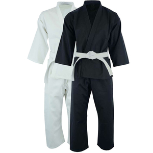 Uniforme de Karate Personalizable de Alta Calidad, Uniforme de Equipo de Artes Marciales, Secado Rápido, Transpirable, Tela de Poliéster/Algodón, Opciones de Color y Logotipo Personalizado - Product Image 1