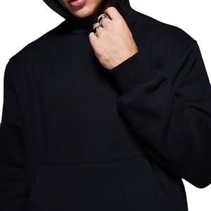 Ensemble de survêtement streetwear surdimensionné personnalisé pour homme – Meilleure vente |   Sweat-shirt en coton avec logo personnalisé et pantalon de jogging en molleton - Product Image 3