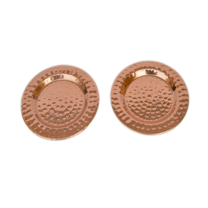 Plat de service en cuivre de designer exceptionnel, écologique, poli, vente chaude, artisanat Saniya - Product Image 2