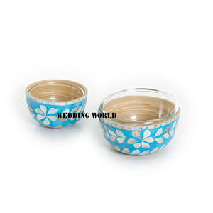 Cuenco de cristal de lujo para chocolate Cuenco de diseño hecho a mano de calidad superior Tamaño personalizado Tazón de cristal de lujo al por mayor - Product Image 5