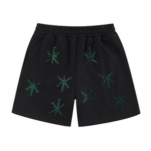 Pantalones cortos de correr OEM con logotipo personalizado para hombre, los más vendidos, recién llegados, cómodos, con cintura elástica, informales, estambre, Premium, sólido - Product Image 1