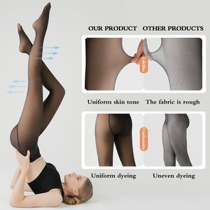 Collant da Donna all'Ingrosso, Neri Trasparenti, Collant di Lusso, <span class=keywords><strong>Calze</strong></span> Colorate, Leggings 80 Denier, Collant Opachi in Nylon - Product Image 2