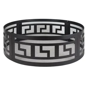 <b>Fire</b> Dark <b>Pits</b> New Design Good Quality Garden Accessories <b>Iron</b> <b>Fire</b> <b>Pit</b> Black Elegant for Fireplace Home and Hotel Garden Usage - Product Image 1