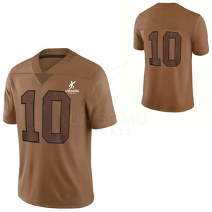 Maillot de football respirant à prix raisonnable, modèle sur mesure, maillot de football américain - Product Image 6