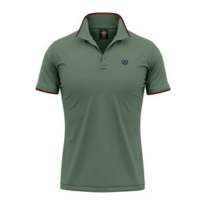 Chemise en coton à manches courtes pour homme, douce et respirante, coupe classique, logo Be Board - Product Image 1