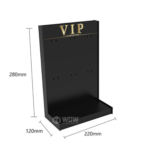 Tùy chỉnh PVC móc Keychain Vòng đeo tay nhỏ khả năng chịu nước freestanding dễ dàng lắp ráp hàng hó<span class=keywords><strong>a</strong></span> Countertop hiển thị đứng cho - Product Image 6