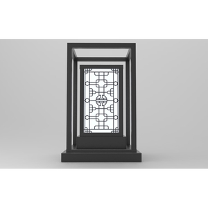 DNT.004.03 Lampe de jardin LED Premium Blanc Chaud, Lampes de paysage en fer et aluminium, Alimentation CA, IP65 pour l'aménagement paysager d'hôtels - Product Image 3