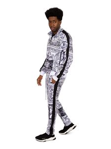 Ensemble de survêtement pour homme de qualité supérieure, personnalisé, été, uni, grande taille, poids lourd - Polaire décontracté élégant avec couleurs de logo personnalisées - Product Image 3