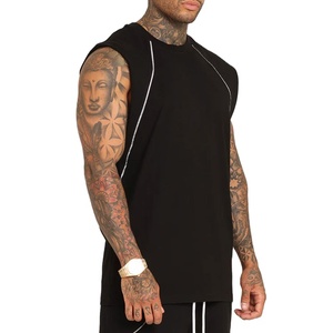 Slim Fit Custom Stretchable <b>Reflective</b> New Arrival Sleeveless Muscle Fit Tank <b>Top</b> Hot Selling Summer Wear Trendy Tank <b>Top</b> - Product Image 1