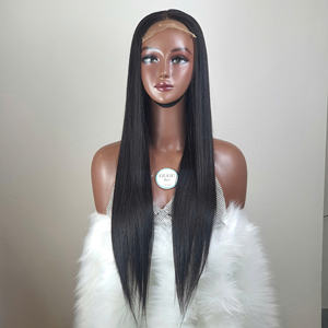 Perruques de cheveux humains Super Double Drawn Bone Straight 5*5 Lace Closure 250 Densité 18 pouces à 28 pouces disponibles - Product Image 1