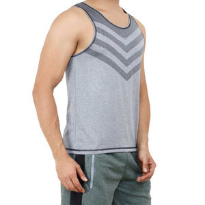 Vêtements de sport meilleur design hommes débardeur tendance hommes extensible saison d'été vêtements d'entraînement respirant débardeur - Product Image 5