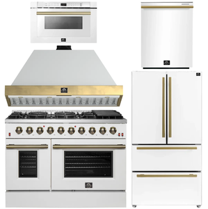 NEW Espresso Package 30" Gas <b>Range</b> and <b>Range</b> Hood 36" Refrigerator with IceMaker and Dishwasher Out Now - Product Image 1