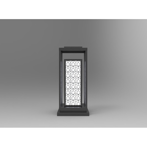 DNT.001.11 Luminaire de jardin haut de gamme 30W LED RGBW CCT Corps en aluminium et verre IP65/66 Électrique/AC/DC Certifié ETL pour l'aménagement paysager routier - Product Image 3