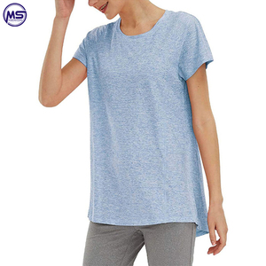 Camisetas lisas a granel personalizadas para mujer, diseño de moda, impresión personalizada, 100% algodón, suaves y sueltas - Product Image 2