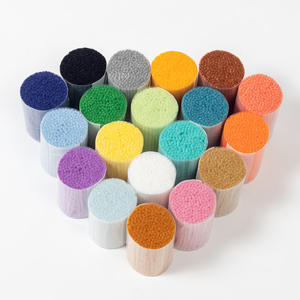 Kit tappeti filati fai da te e uncinetto in tela colore gancio di chiusura per cucito accessorio per maglieria creazione proprio unico gancio di chiusura - Product Image 5