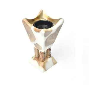 Producto de Venta Caliente 2026: Portavelas Decorativo de Resina y Madera, Difusor de Aromaterapia y Quemador Catalítico de Incienso para el Hogar - Product Image 6