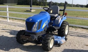 Tracteur agricole compact 4x4 25 CV |   Tracteur multifonctionnel Workmaster 25S Boomer 1020 4x4 pour pelouse, bleu - Product Image 2