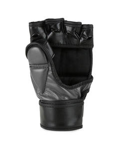 Guantes MMA de medio Dedo de alta calidad, venta al por mayor, cuero profesional y cuero de vaca, logotipo personalizado para entrenamiento de lucha y boxeo - Product Image 3