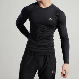 Camisas de compresión de precio al por mayor, ropa de compresión Premium para gimnasio para hombre de fabricantes pakistaníes - Product Image 5