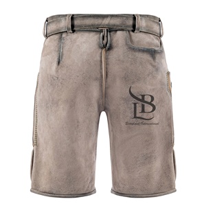 Pantalones Cortos Tradicionales Bávaros Personalizables para Hombre, Estilo Urbano, Cintura Media, Transpirables, Tejidos, Talla Grande, Hasta la Rodilla - Product Image 5