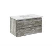 Nouvelle Arrivée Meuble-lavabo moderne en bois massif (chêne/pin/acacia) pour salle de bain, faible MOQ, prêt à assembler, Vietnam