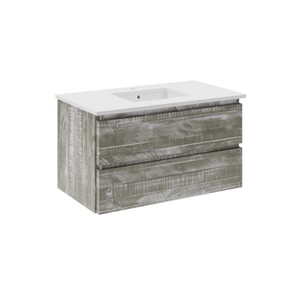 Nouveauté Vanités de salle de bains modernes en chêne massif/pin/bois d'acacia quantité minimale de commande bas Évier prêt à assembler Approvisionnement direct du Vietnam OEM/ODM - Product Image 4