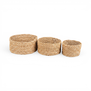 Mini Cesta de Almacenamiento de Mimbre para Organización de Cocina - Product Image 5