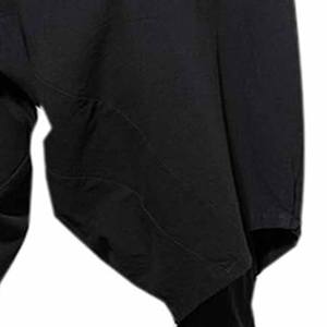 Pantalones de hombre personalizados de longitud sólida transpirable cintura elástica calidad superior hombres personalizados pantalones lisos hechos por vestido deportivo - Product Image 3