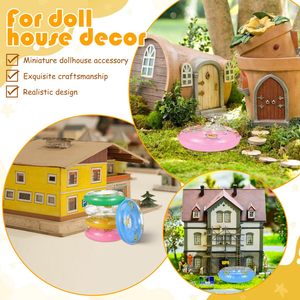 Cute Mini Swimming Ring Duck Lifebuoy Dollhouse <b>Decorative</b> Accessories 3 34 Inch <b>Summer</b> Sport Photo Props <b>Decor</b> - Product Image 4