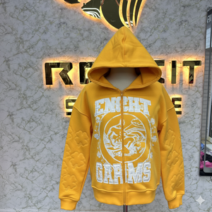 Prix compétitif Nouveau design unique Sweat à capuche zippé imprimé en usine Sweats à capuche à bas prix pour hommes Sweats à capuche pour hommes - Product Image 6