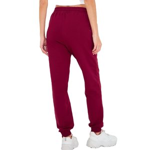 Automne hiver haute qualité femmes pantalons de sport personnalisés Plus polaire Joggers Logo élastique Baggy bas coton pantalons de survêtement bureau - Product Image 5