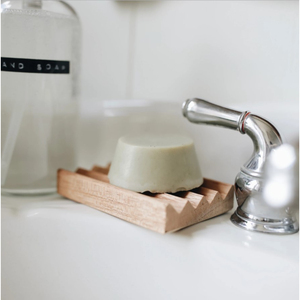 Jabonera y contenedor de madera maciza de diseño único, jabonera de baño de madera de Color marrón más vendida hecha a mano, almacenamiento elegante - Product Image 3